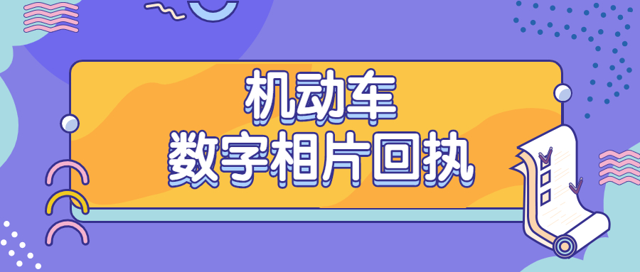 机动车数字相片采集回执？